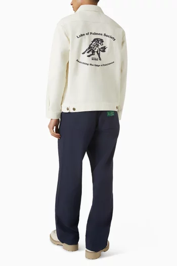 Lake Zip Jacket in Cotton Twill