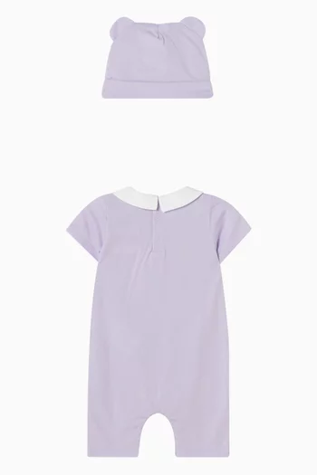 طقم هدايا رومبر وقبعة بيني مزين بدب