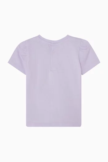 Teddy Logo T-shirt in Cotton Jersey