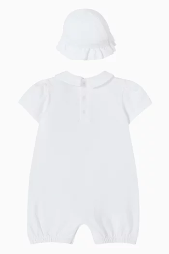 طقم هدايا نقشة دب تيدي وزهور 