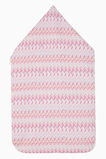 كيس نوم بنقشة خطوط متعرجة باروكية