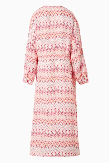 Zigzag Maxi Dress