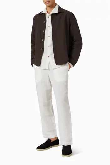 Lightweight Jacket in  Linen