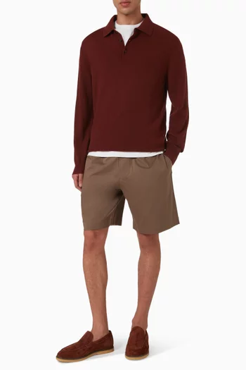 Polo Sweater in Cashmere