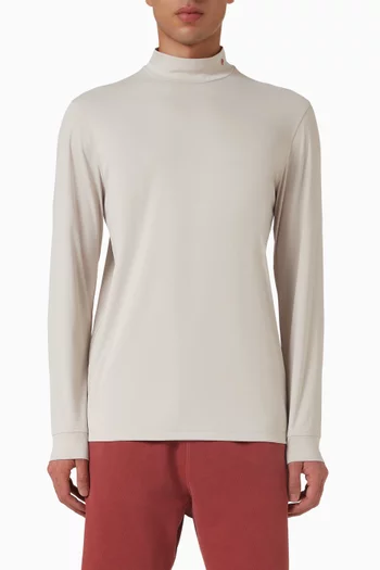 UV-protective Turtleneck Top