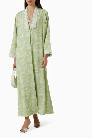 Zainah Cut Abaya in Chiffon