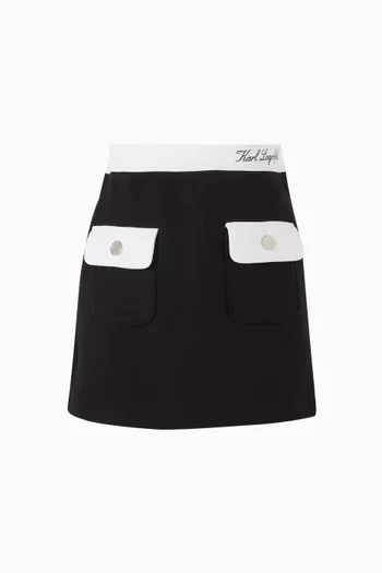 Knitted Mini Skirt