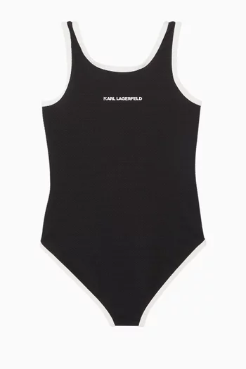 Logo One-piece Swimsuit