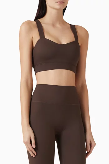 حمالة صدر سوفتسكالب بفتحة رقبة على شكل قلب