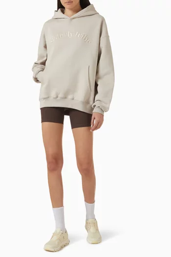 Logo Hoodie in Cotton