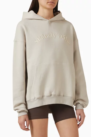 Logo Hoodie in Cotton