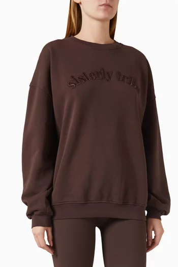 Logo Sweatshirt in Cotton