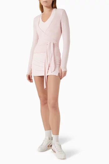 Soft Ballet Wrap Top in Lenzing™ Modal