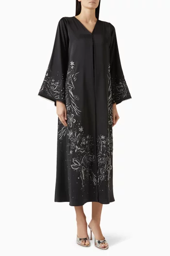 Bead-embellished Abaya
