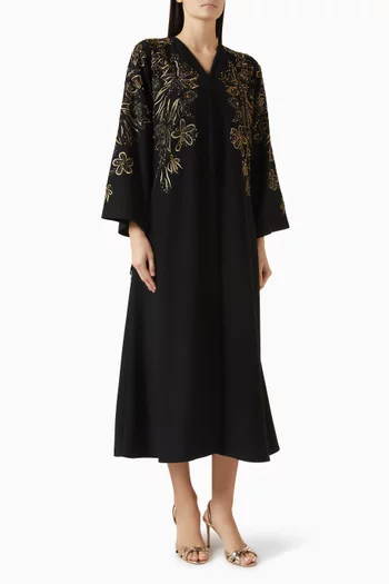 Bead-embellished Abaya
