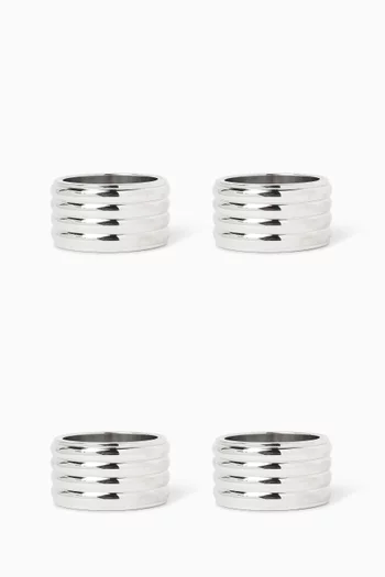 Thorpe Napkin Rings, Set of 4