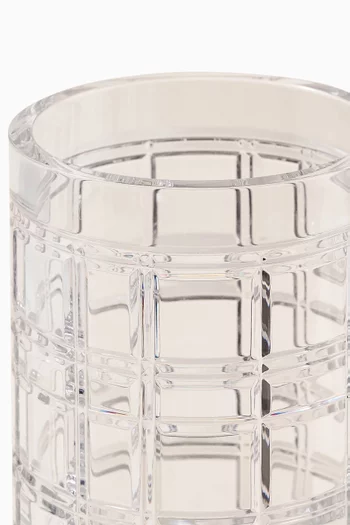 Medium Hudson Plaid Vase