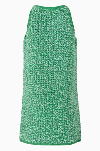 فستان مولين بنقشة بالكامل