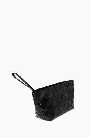 كلاتش ميلينا صغير جلد مجدول