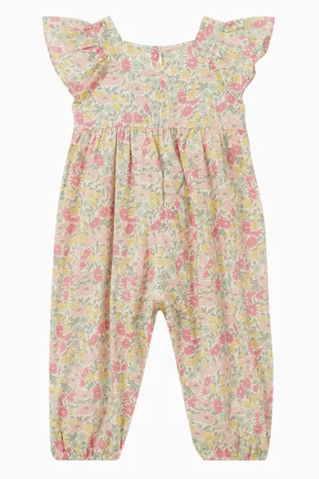 Long Liberty Print Jumpsuit