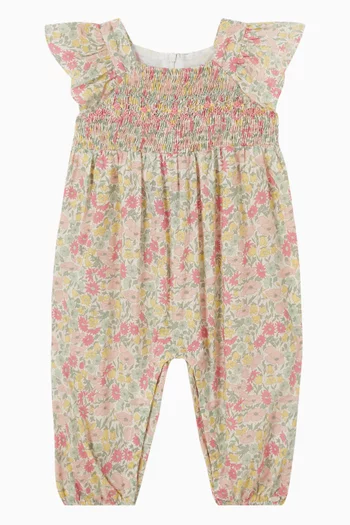 Long Liberty Print Jumpsuit