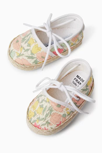 Floral-print Espadrilles