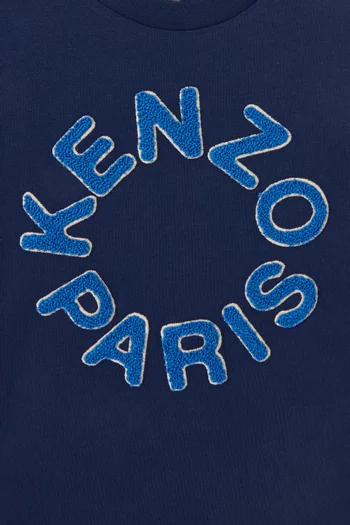 تي شيرت بشعار الماركة قطن