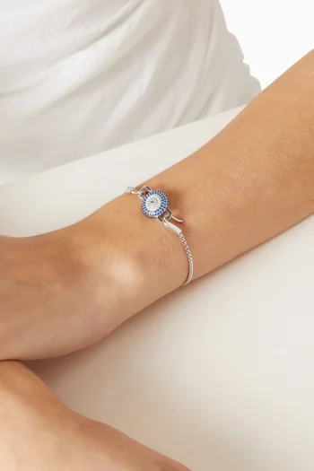 Evil Eye Stoneset Charm