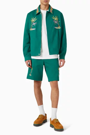 Diamond Monogram Jacquard Jacket