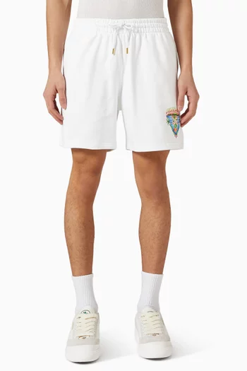 شورت رياضي بطبعة إنوسنس بتصميم مثلث صوف قطني