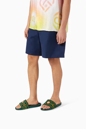 Laurel Slides in Rubber