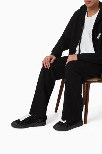 سنيكرز ديل مار جلد وقماش