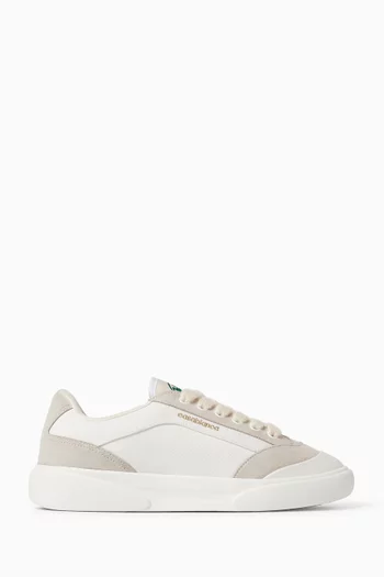 Del Mar Sneakers in Leather & Textile