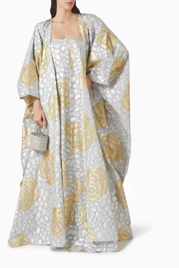 طقم فستان وكيمونو