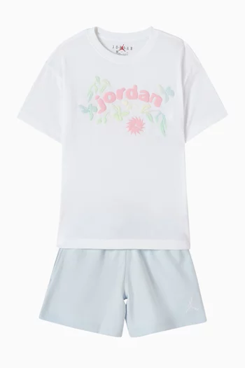 Logo Sweatshorts in Cotton