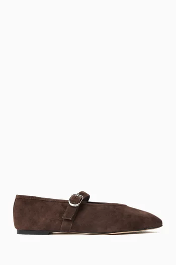 Bobbi Ballet Flats in Suede