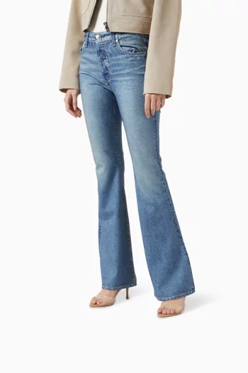 Hallie 70 Mules in Leather