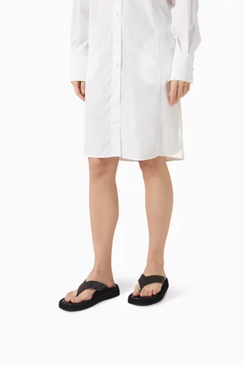 صندل ايفيس بنعل سميك جلد