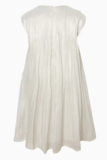 فستان بطيات