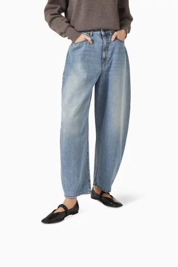 Lautan Ballet Flats in Leather