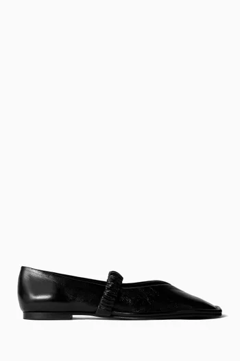 Lautan Ballet Flats in Leather