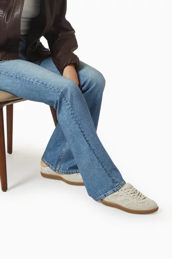 سنيكرز تي بي. 490 مفتوح من الخلف كروشيه وشمواه