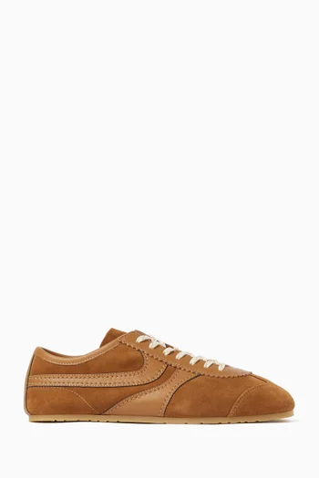 Slim Sneakers in Suede