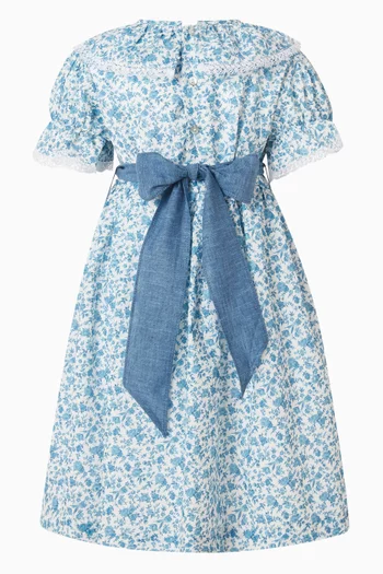 Catalina Empire Dress in Velvet