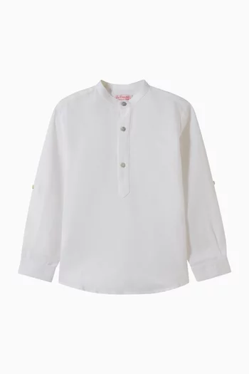 Jazmin Shirt in Cotton-linen