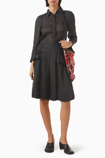 Pacuna Wide-leg Shorts