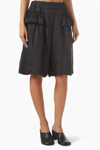 Pacuna Wide-leg Shorts