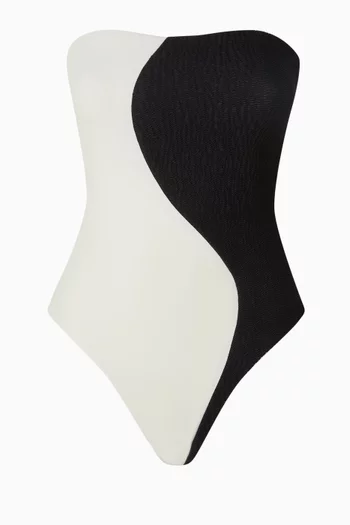 Ying Yang One-piece Swimsuit