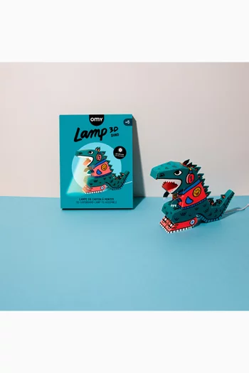 Lamp Dino & Velvet Colouring Book Set