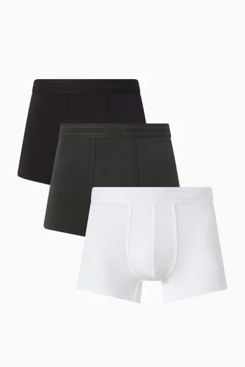 طقم بوكسر تينسيل مودال مطاطي، 3 قطع